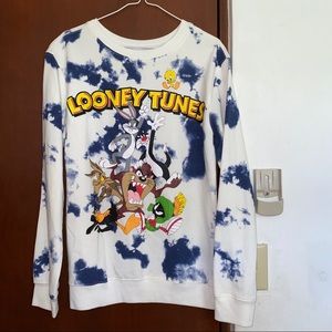 *NWOT* Looney Tunes Tie Dye Sweater/Pullover